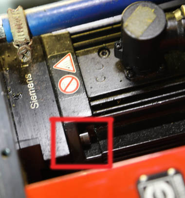 Mounting bolts for Milling Motor